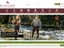 Tablet Screenshot of chasse-tir-loisir.com